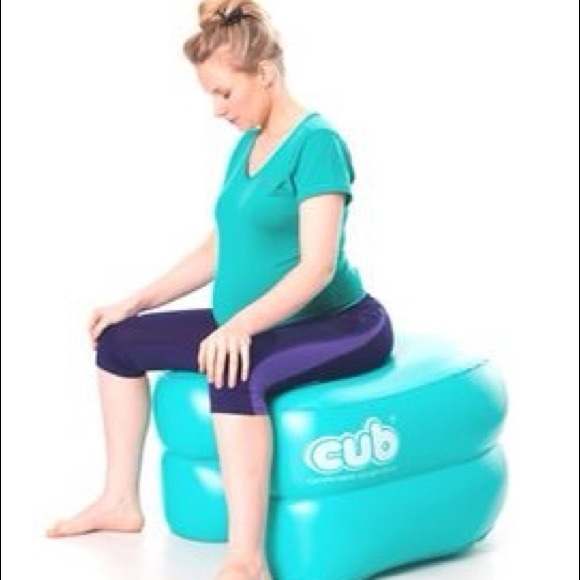 Turquoise Inflatable Cushion - Picture 8 of 10